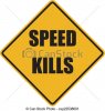 speed-kills-sign-drawing_csp22538601.jpg