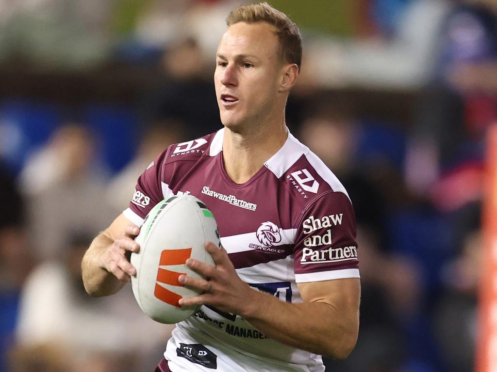 Daly Cherry-Evans can’t be blamed for Manly’s defensive woes. Picture: Scott Gardiner/Getty Images