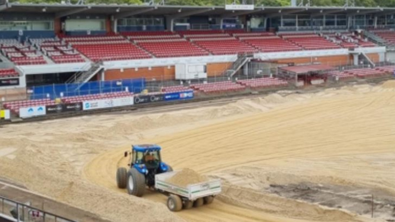 Manly’s much-maligned home turf is undergoing a multimillion-dollar facelift.