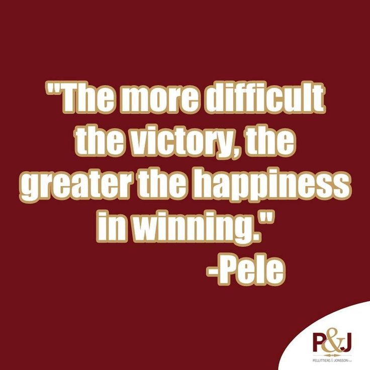 #MondayMotivation The more difficult the victory the greater the ...