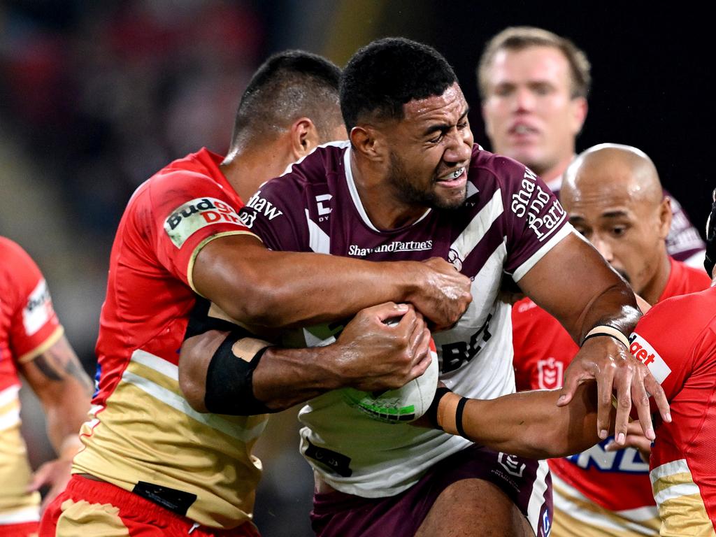 Taniela Paseka of has extended his stay with the Sea Eagles. Picture: Getty Images