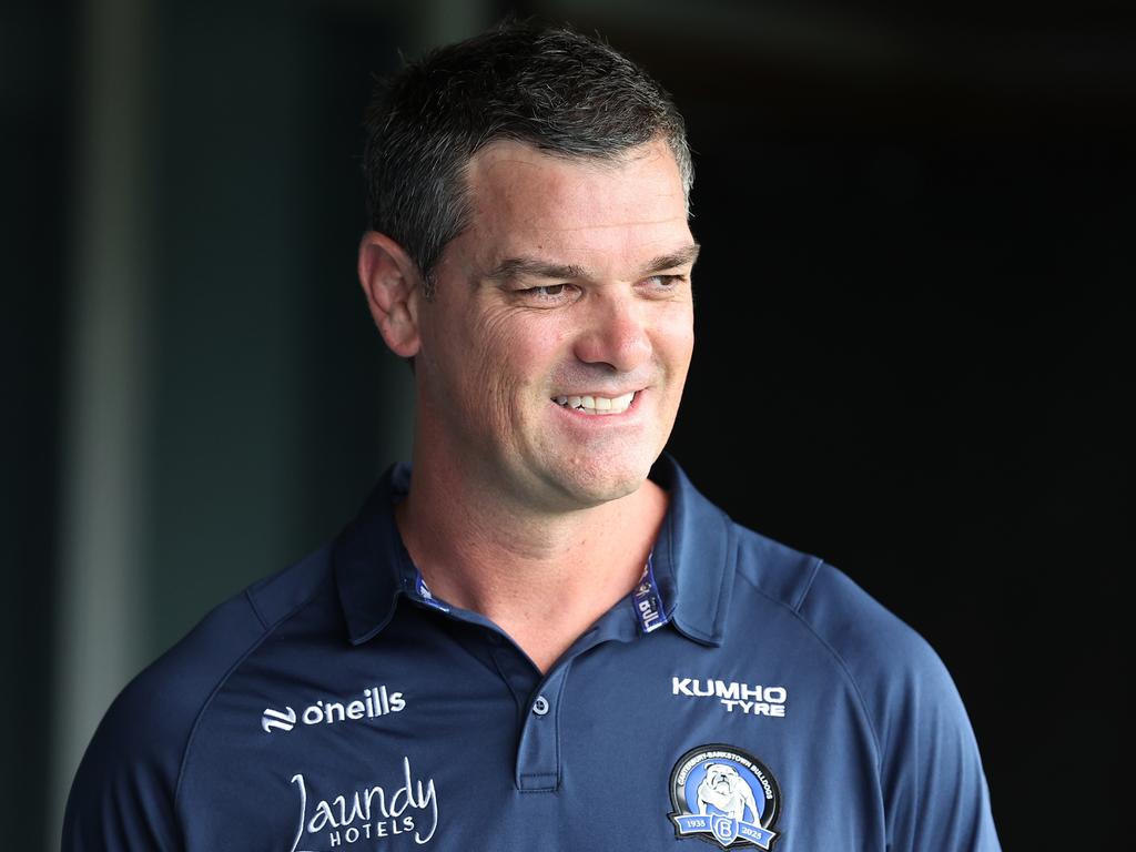 Bulldogs coach Cameron Ciraldo signed a four-year extension. Picture: Getty Images
