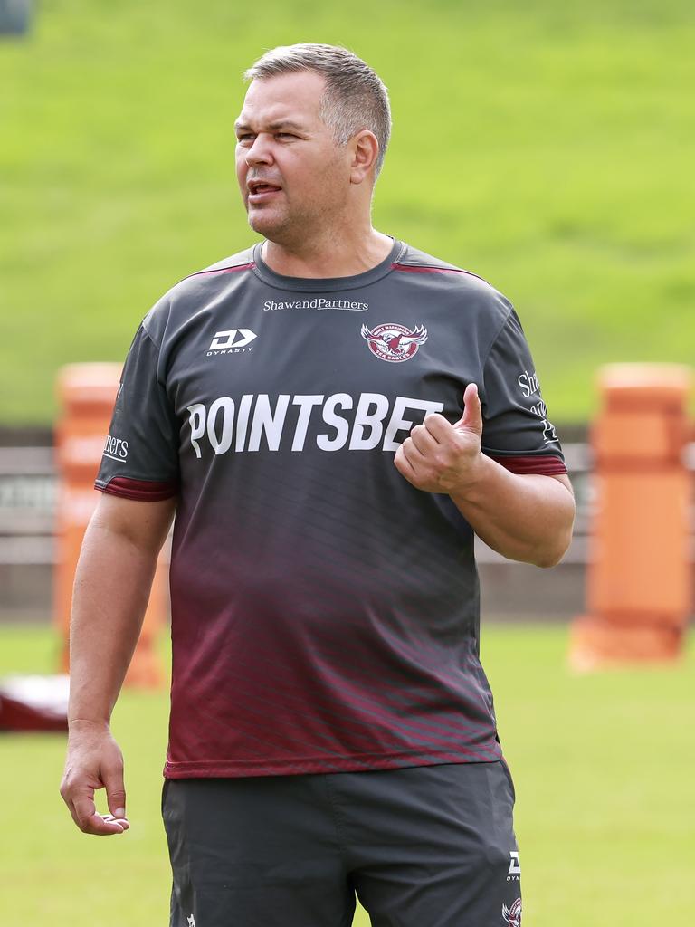 Fuming coach Anthony Seibold. Picture: Justin Lloyd.