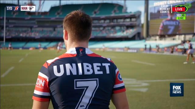 Roosters roll luckless Manly