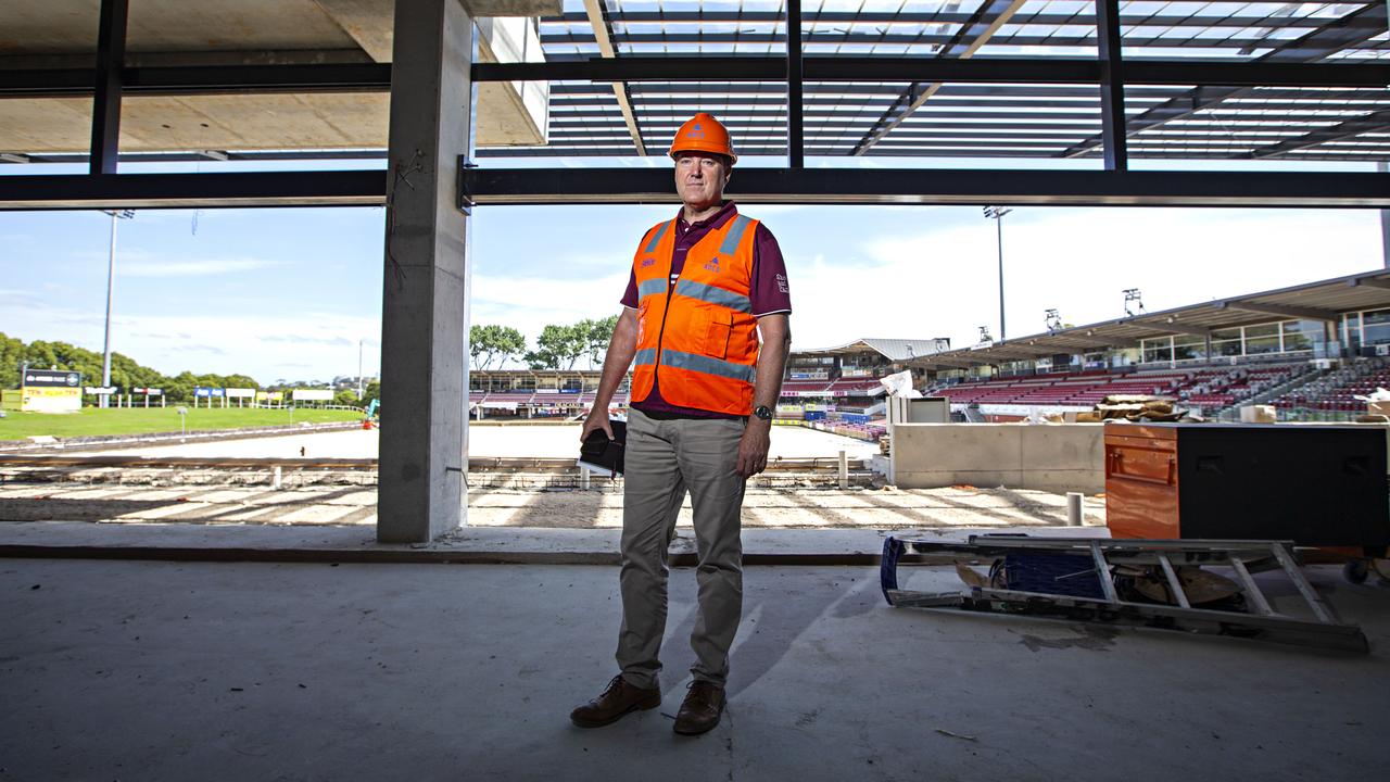 First look at the Manly Sea Eagles’ new facilities with CEO Stephen Humphries. Picture: Adam Yip