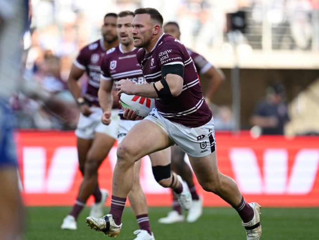 Matt Lodge’s time at Manly appears to be over. Picture: NRL Imagery