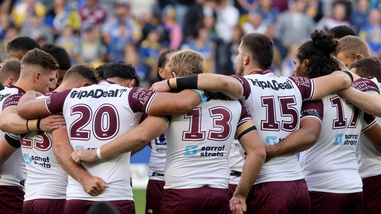 There are major dramas at the Sea Eagles. Picture: Damian Shaw