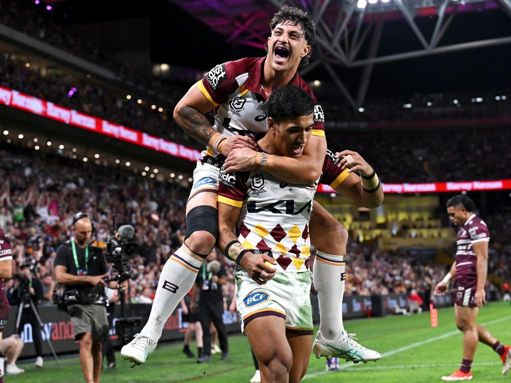 Magic Round will once again be held in Brisbane, but the Broncos won’t be playing the Manly Sea Eagles in 2025. Picture: Getty Images