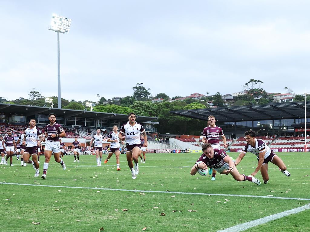 An alliance with the UFC an alliance could culminate in 4 Pines Park being turned into a modern 20,000 seat stadium with a roof. Picture: Getty Images