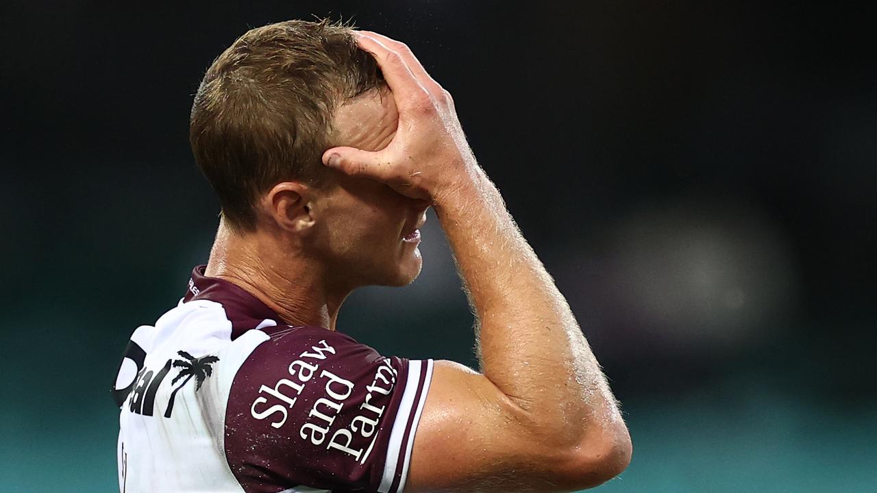 Daly Cherry-Evans can’t stop the bleeding.